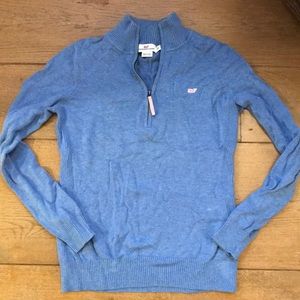 Vineyard Vines Women’s 3/4 zip Sweater.